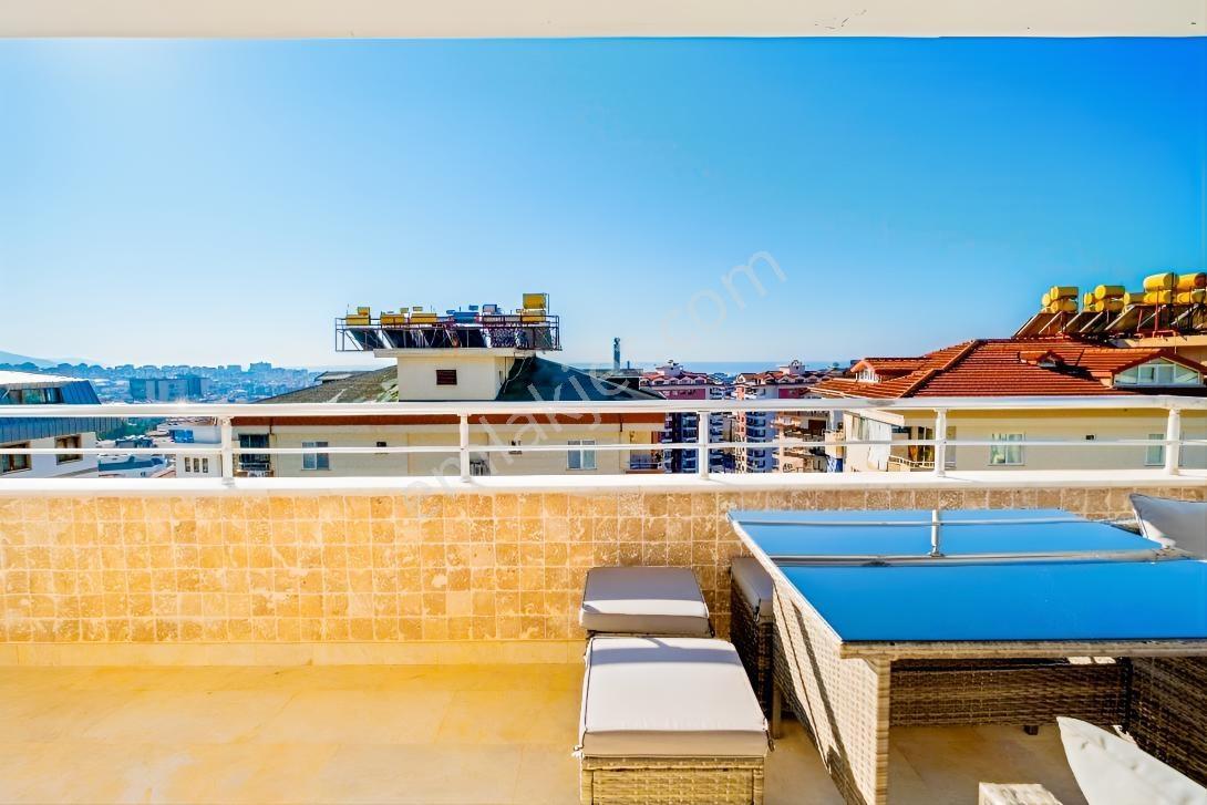 Alanya Cikcilli'de Deniz Manzaralı 220 M² Eşyalı 4+1 Dubleks — fotoğraf 23