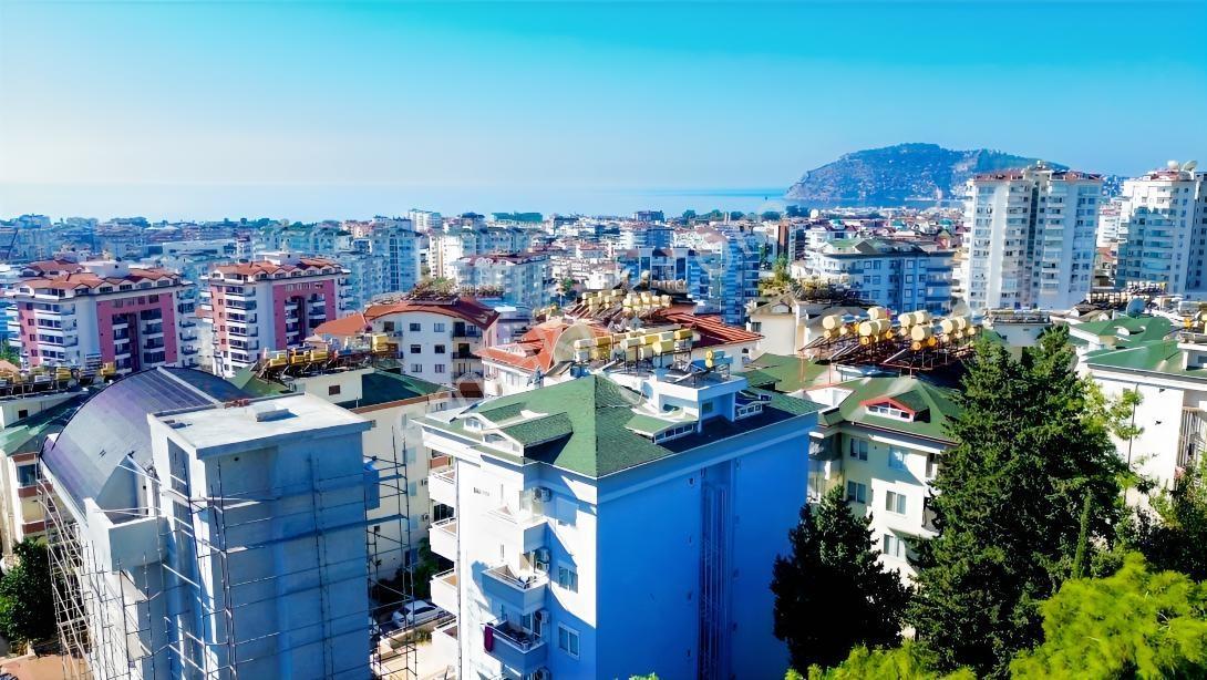 Alanya Cikcilli'de Deniz Manzaralı 220 M² Eşyalı 4+1 Dubleks — fotoğraf 26