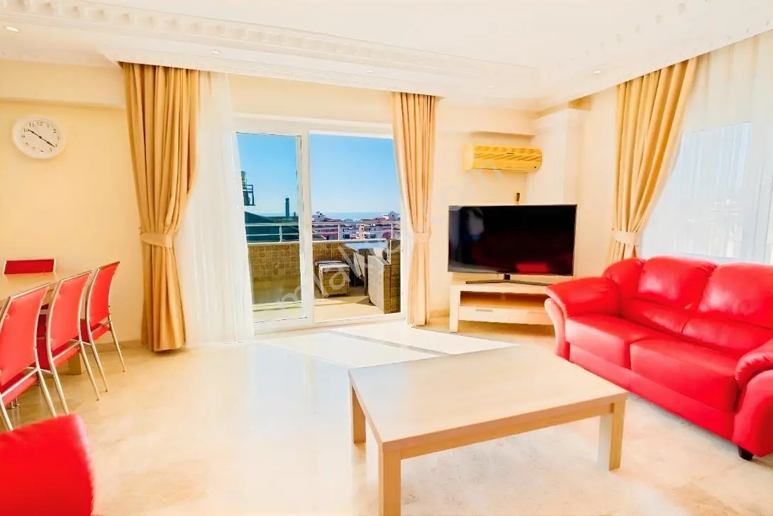 Alanya Cikcilli'de Deniz Manzaralı 220 M² Eşyalı 4+1 Dubleks — fotoğraf 39