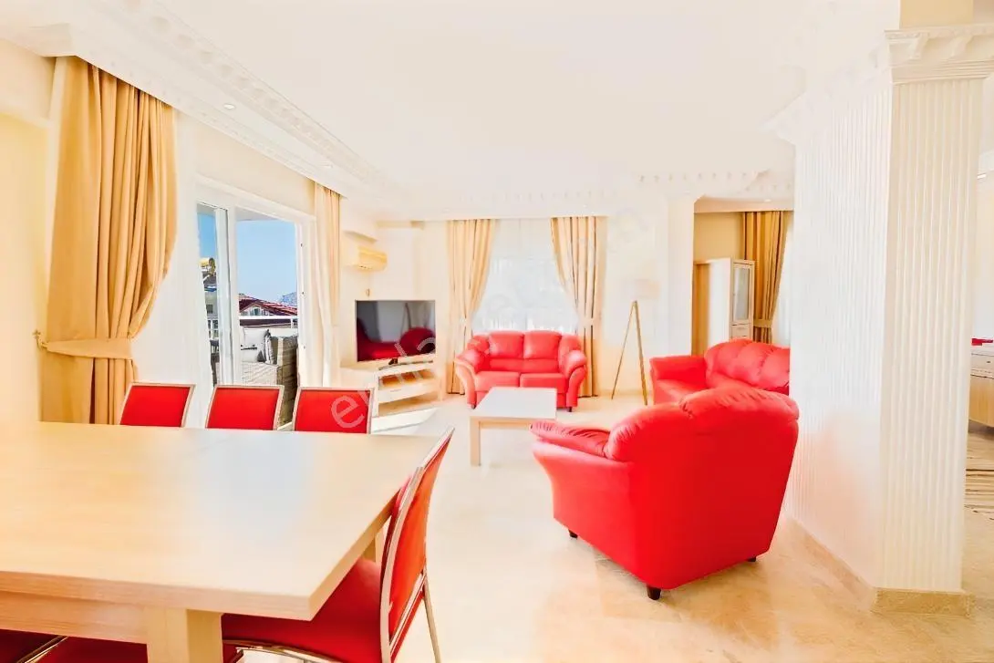 Alanya Cikcilli'de Deniz Manzaralı 220 M² Eşyalı 4+1 Dubleks — fotoğraf 41