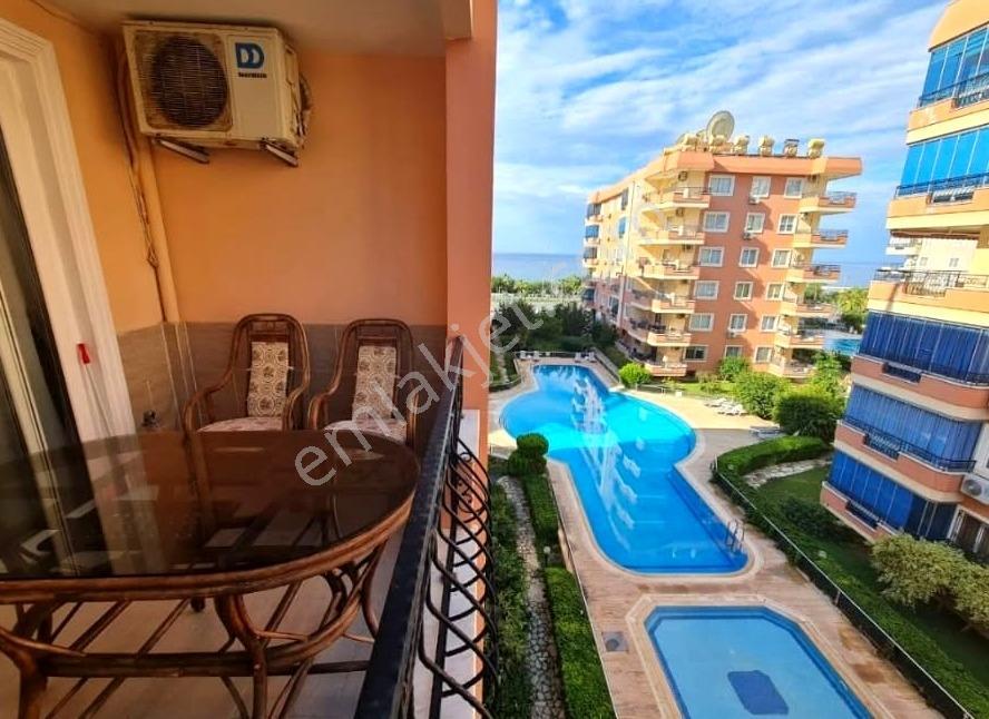Alanya Mahmutlar'da Denize Sıfır Deniz Manzaralı Eşyalı 2+1 — fotoğraf 11