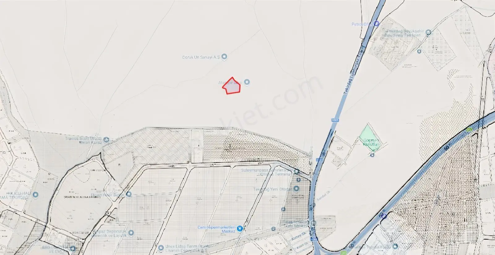 Tekirdağ Süleymanpaşa Zafer Mahallesi Satılık 6503 M² Arazi — fotoğraf 5