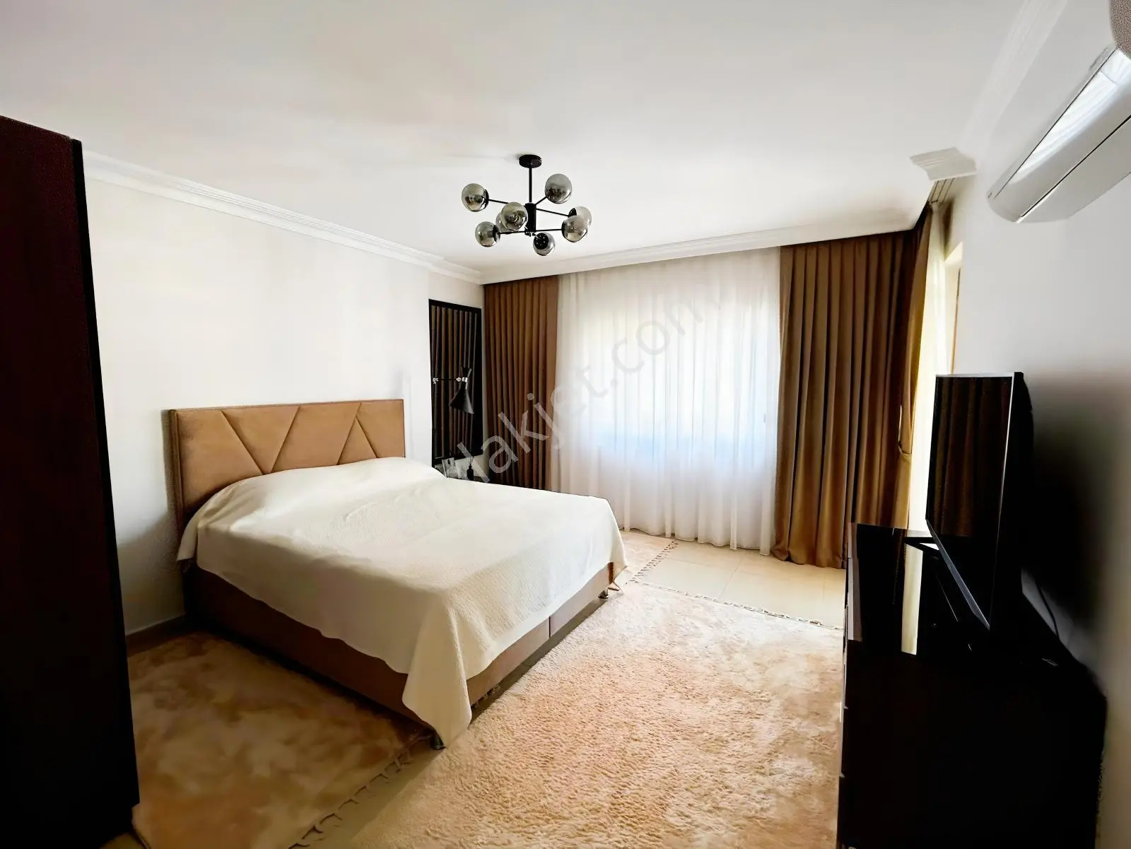 Alanya Mahmutlar'da Denize 150 M Manzaralı Eşyalı 115 M² 2+1 — fotoğraf 8