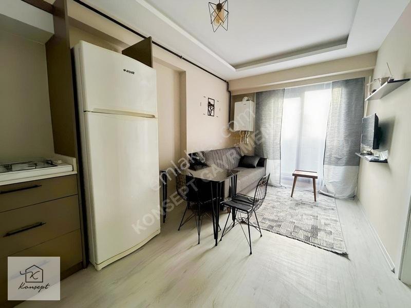 Konsept'ten Site İçi Yönetimli Binada Eşyalı Satılık 1+1 Daire — fotoğraf 9