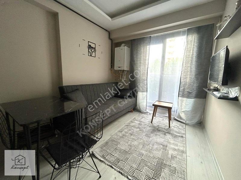 Konsept'ten Site İçi Yönetimli Binada Eşyalı Satılık 1+1 Daire — fotoğraf 10