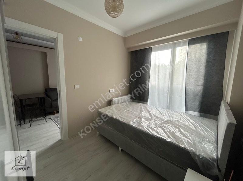 Konsept'ten Site İçi Yönetimli Binada Eşyalı Satılık 1+1 Daire — fotoğraf 18