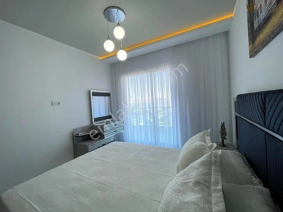 Alanya Kestel'de Denize Sıfır Kale Manzaralı Eşyalı 1+1 Daire — fotoğraf 6