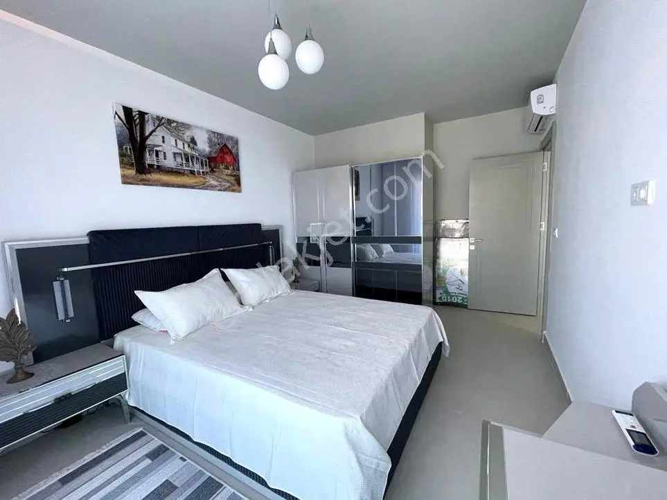 Alanya Kestel'de Denize Sıfır Kale Manzaralı Eşyalı 1+1 Daire — fotoğraf 8