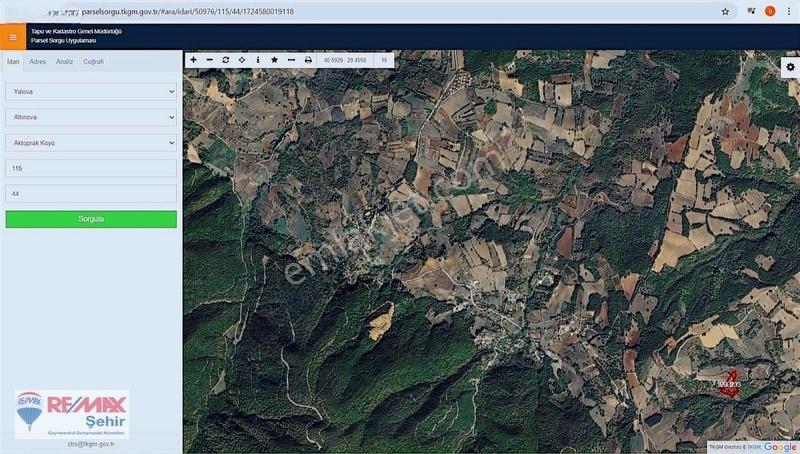 Yalova Altınova Aktoprak Köyü'nde Satılık 9.951m2 Tarla — fotoğraf 5