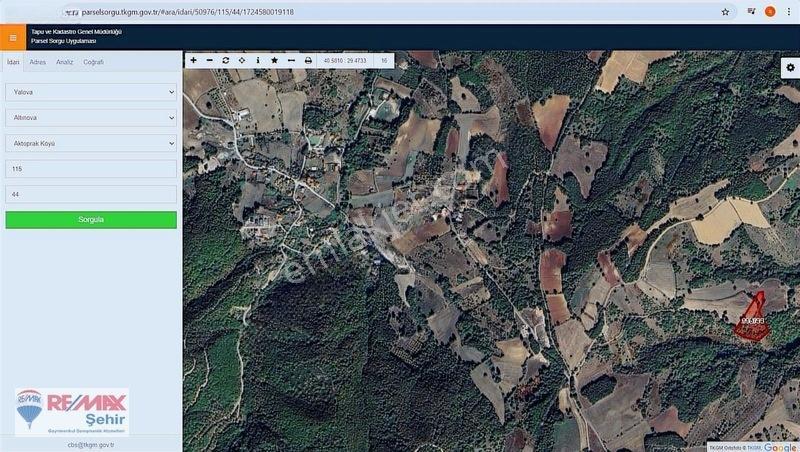 Yalova Altınova Aktoprak Köyü'nde Satılık 9.951m2 Tarla — fotoğraf 6