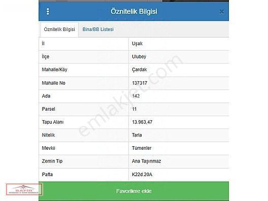 Safir* Çardak Köyüne Yakın 14 Dönüm Tek Tapu Tarla — fotoğraf 3
