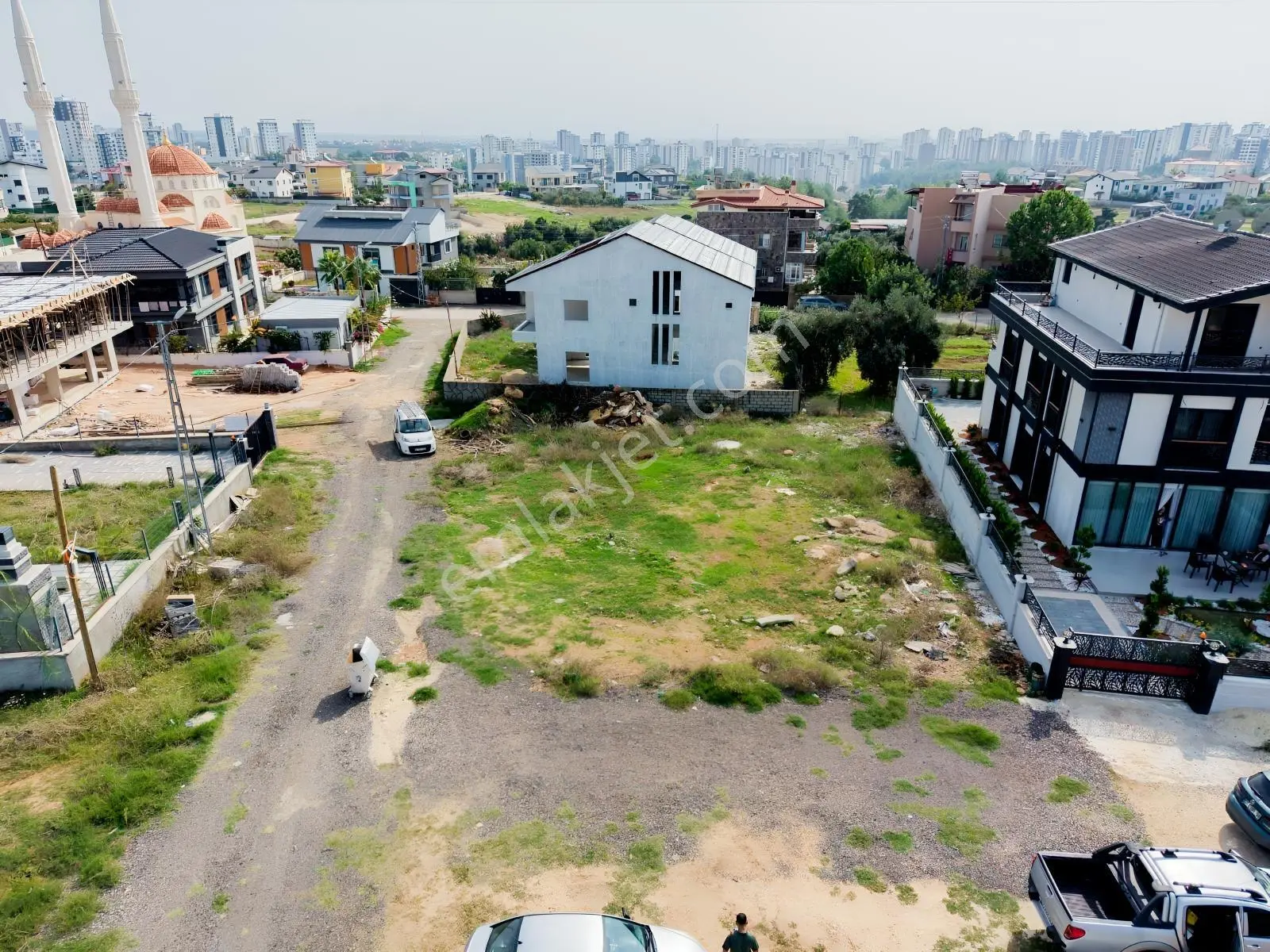 Sarıçam Çınarlı 612 Mt2 Tek Tapulu Villa İmarlı Arsa