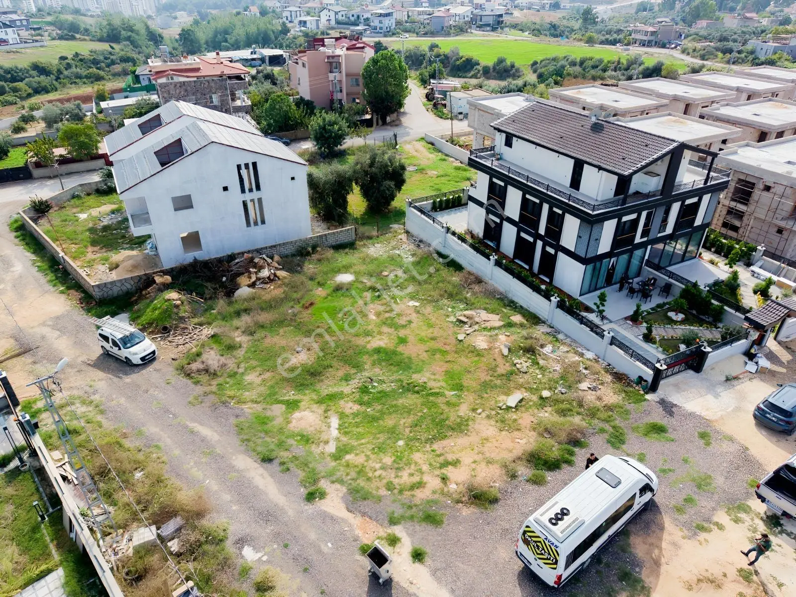 Sarıçam Çınarlı 612 Mt2 Tek Tapulu Villa İmarlı Arsa — fotoğraf 4