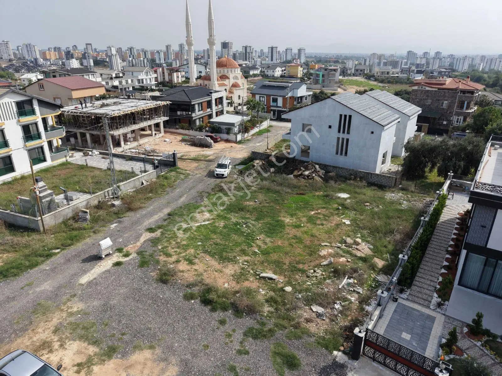 Sarıçam Çınarlı 612 Mt2 Tek Tapulu Villa İmarlı Arsa — fotoğraf 5
