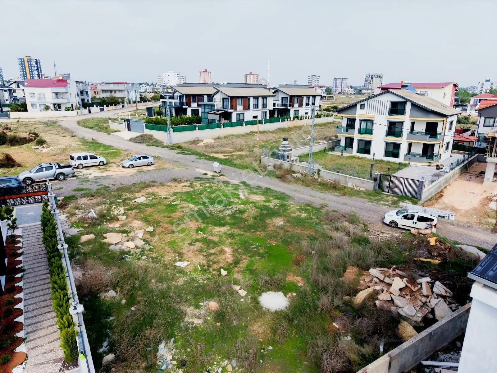 Sarıçam Çınarlı 612 Mt2 Tek Tapulu Villa İmarlı Arsa — fotoğraf 8
