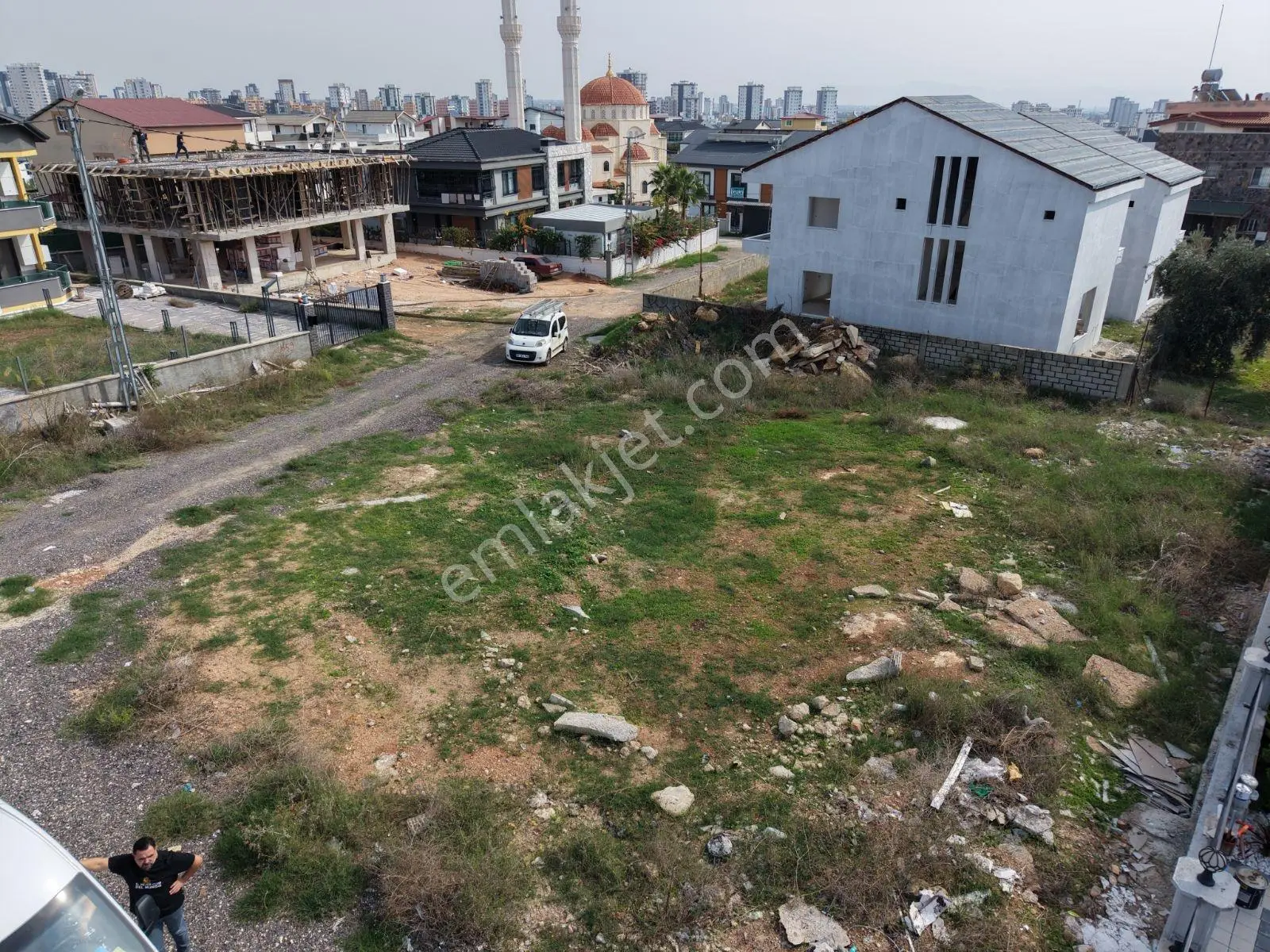 Sarıçam Çınarlı 612 Mt2 Tek Tapulu Villa İmarlı Arsa — fotoğraf 9