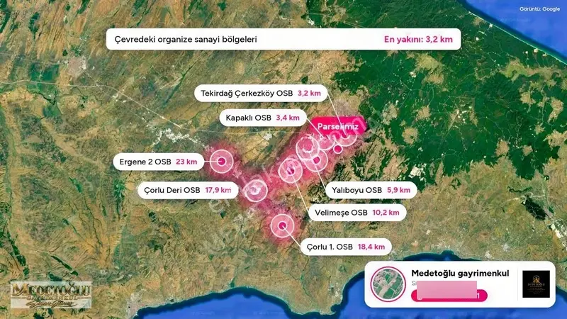 Medetoglu'ndan Kızılpınar Sarbak Lisesesine Komşu 491 M2 Arsa — fotoğraf 4