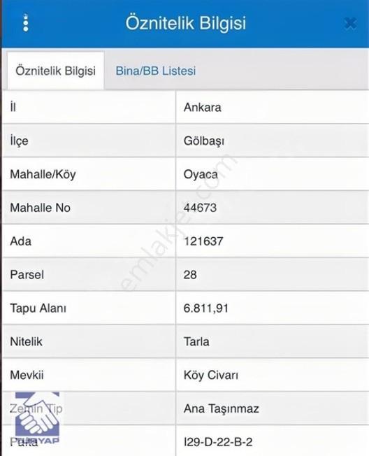 Turyap'tan Oyaca Da İmara Sınır 6811m2 Arazi — fotoğraf 2