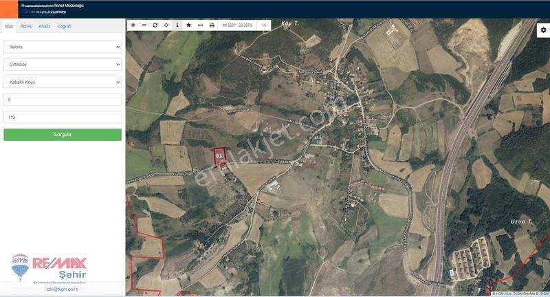 Yalova Çiftlikköy Kabaklı Da Deniz Gören Satılık 4.444m2 Tarla — fotoğraf 3