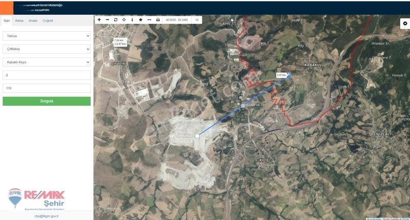 Yalova Çiftlikköy Kabaklı Da Deniz Gören Satılık 4.444m2 Tarla — fotoğraf 7