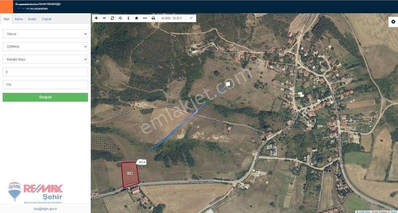 Yalova Çiftlikköy Kabaklı Da Deniz Gören Satılık 4.444m2 Tarla — fotoğraf 9