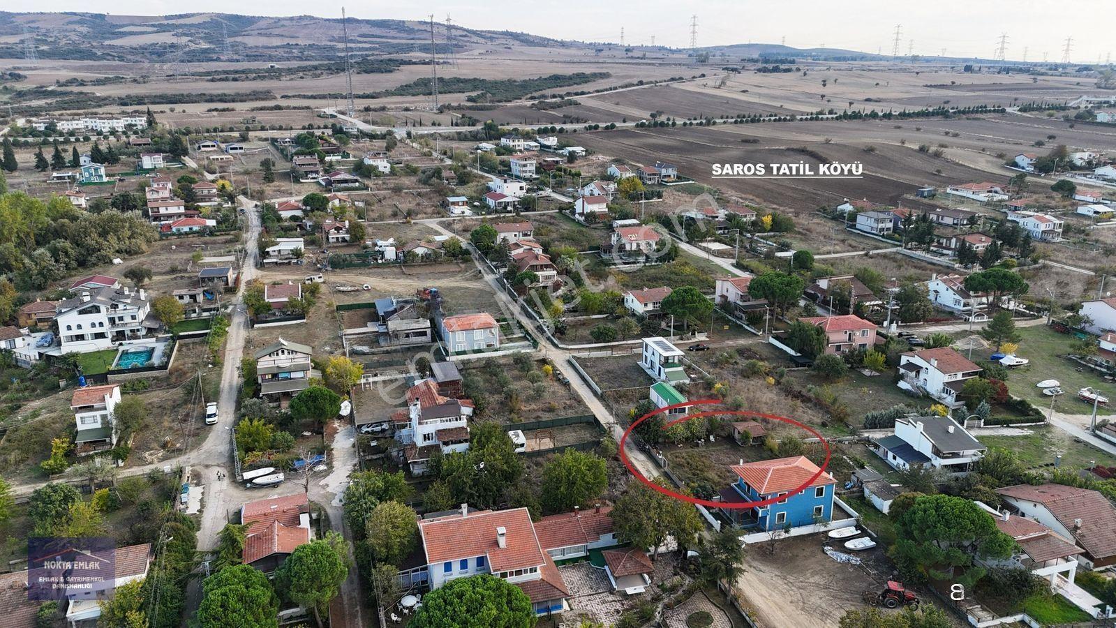 Nokta Emlak | Saros Tatil Köyünde 2 Adet Bitişik 400 M2 Net Arsa Tel Duvar Çevrili — fotoğraf 2