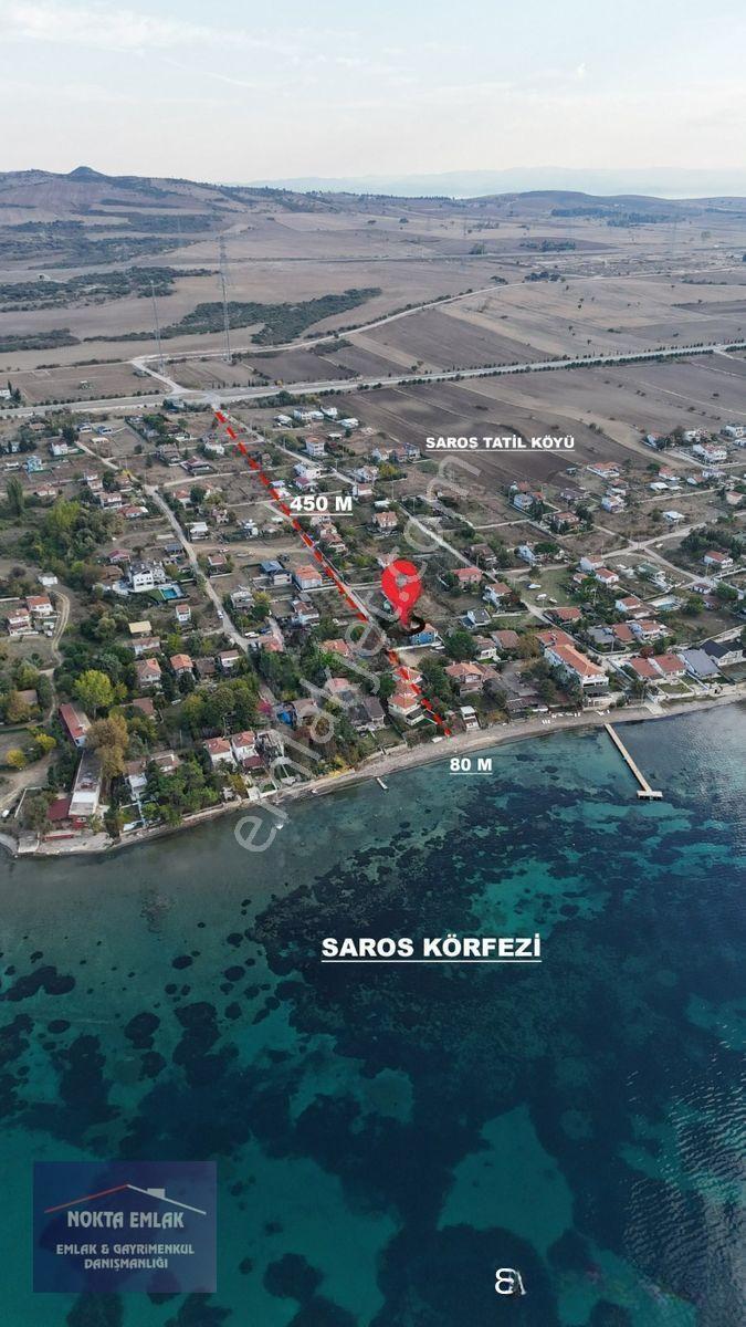 Nokta Emlak | Saros Tatil Köyünde 2 Adet Bitişik 400 M2 Net Arsa Tel Duvar Çevrili — fotoğraf 11