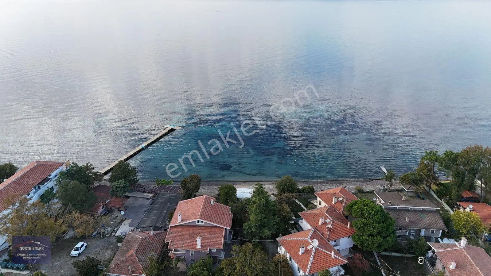 Nokta Emlak | Saros Tatil Köyünde 2 Adet Bitişik 400 M2 Net Arsa Tel Duvar Çevrili — fotoğraf 14