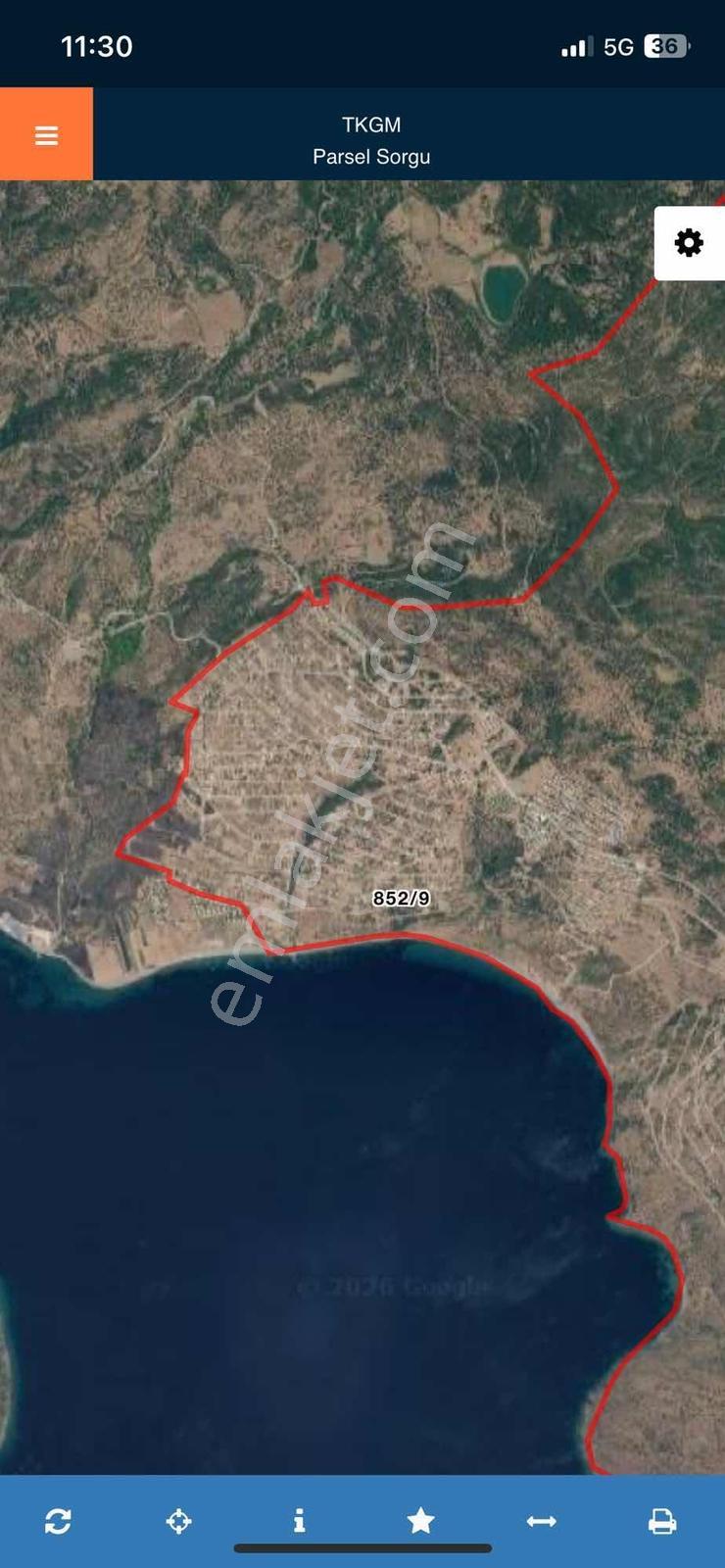 Çandarlıda Denize Çok Yakın Konumda Villa İmarlı Satılık Arsa — fotoğraf 8