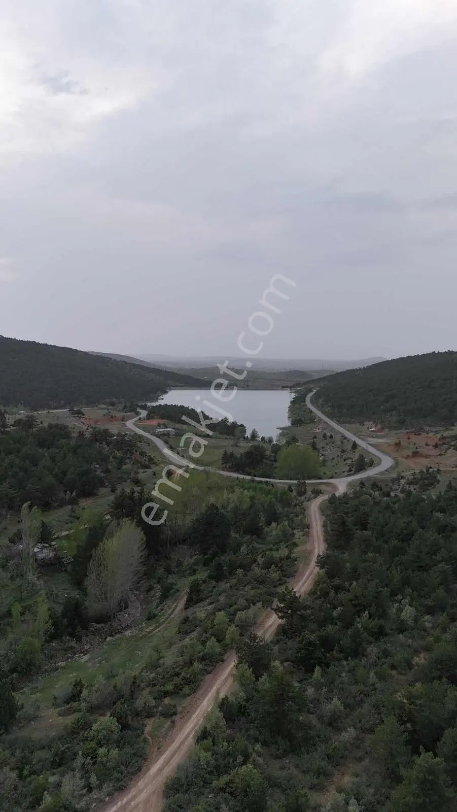 Net Emlaktan Kestelde Göl Manzaralı Ormanın İçinde Bahçe Yeri — fotoğraf 26