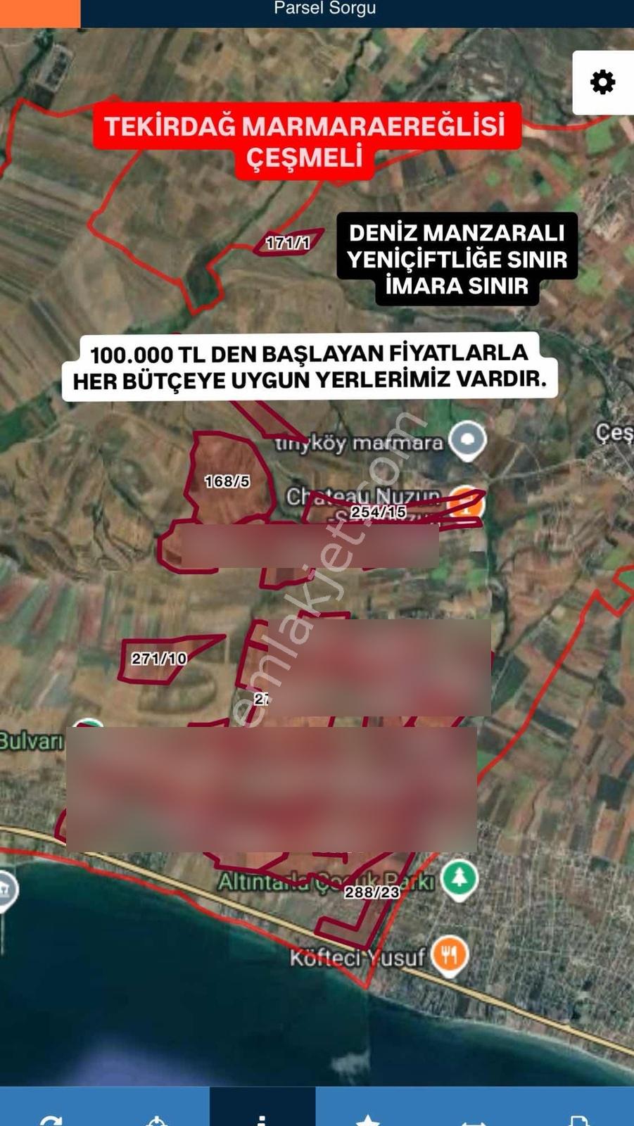 Çeşmelide Deniz Manzaralı, Her Bütçeye Uygun Yerler