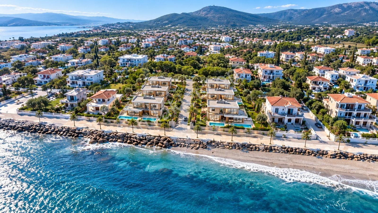 Denize Sıfır Villa 4+1 200 M² Teras Bahçe Özel Havuz Otopark — fotoğraf 2