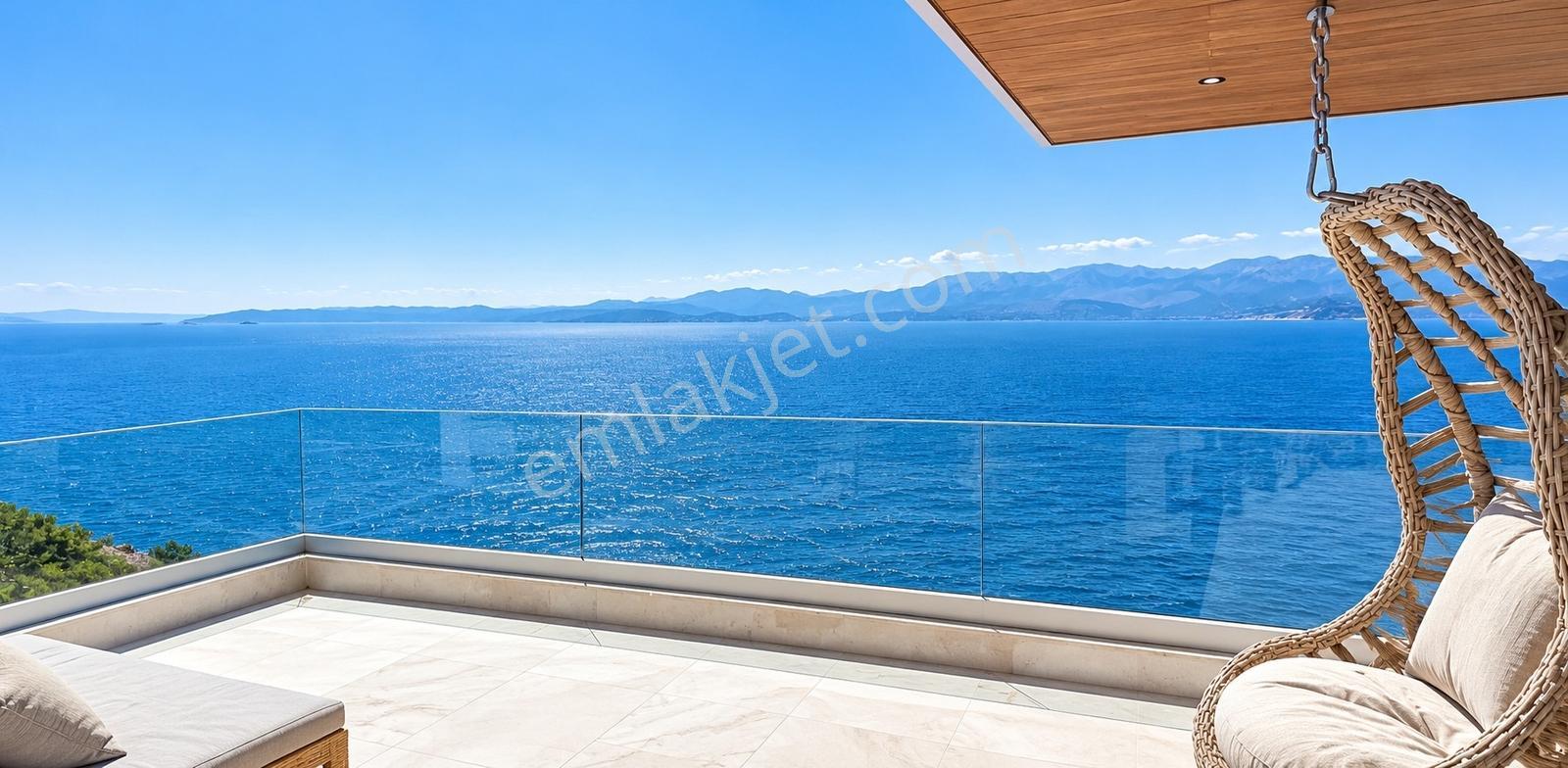 Denize Sıfır Villa 4+1 200 M² Teras Bahçe Özel Havuz Otopark — fotoğraf 13