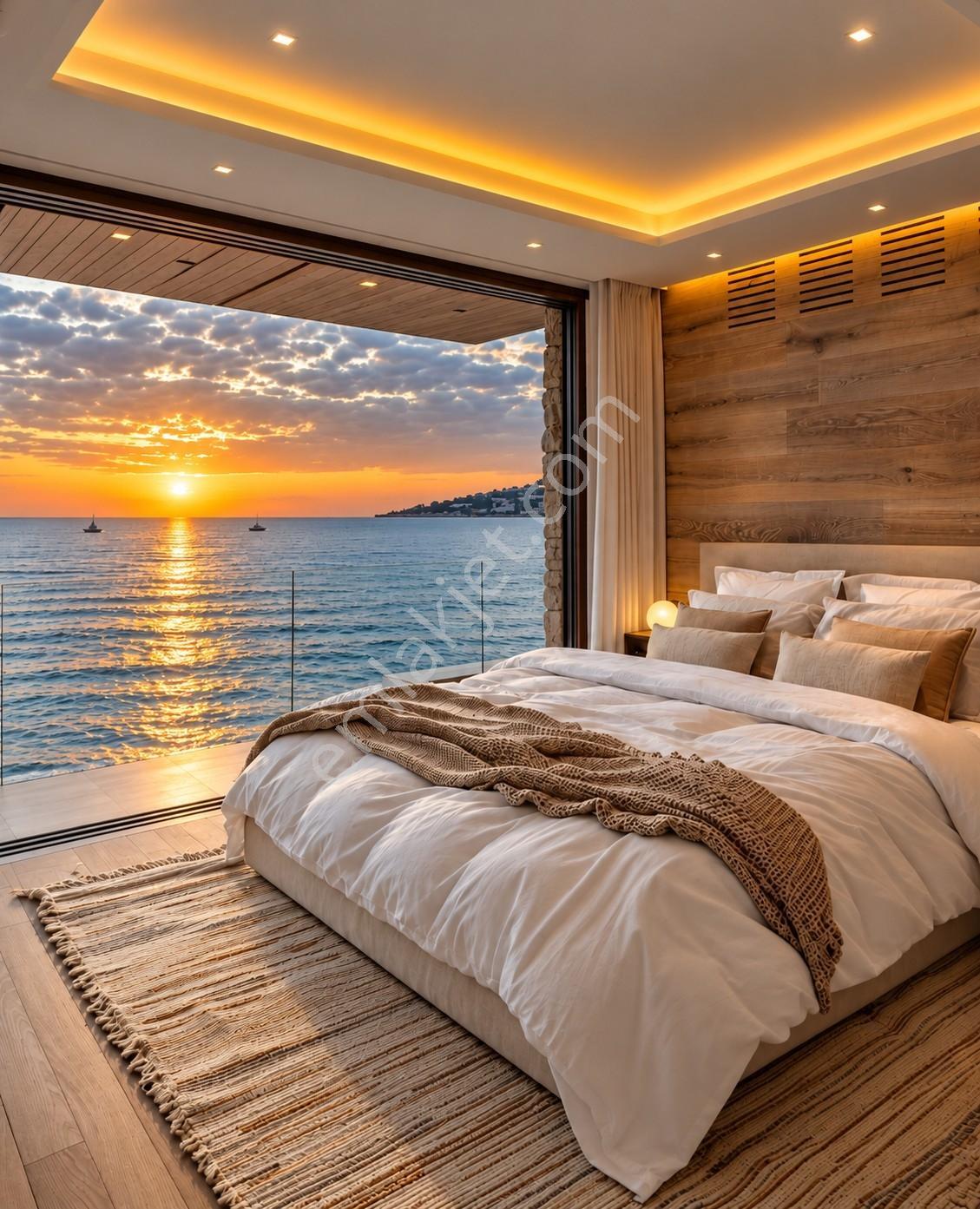 Denize Sıfır Villa 4+1 200 M² Teras Bahçe Özel Havuz Otopark — fotoğraf 14