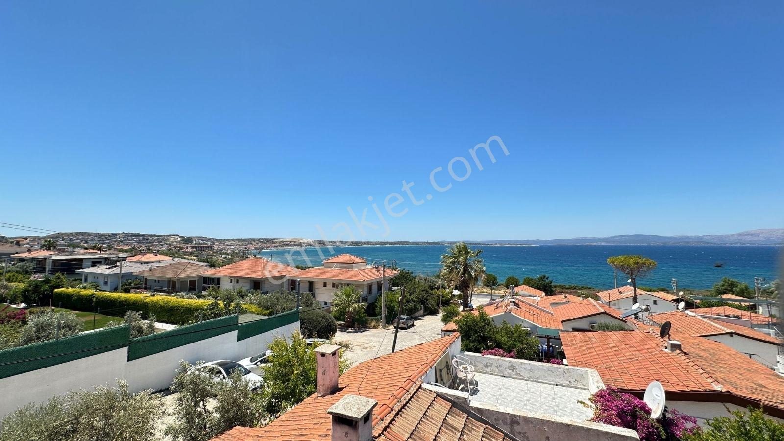 Çeşme Çiftlik'te Full Deniz Manzara Dubleks İkiz Villa 3+1eşyalı — fotoğraf 21