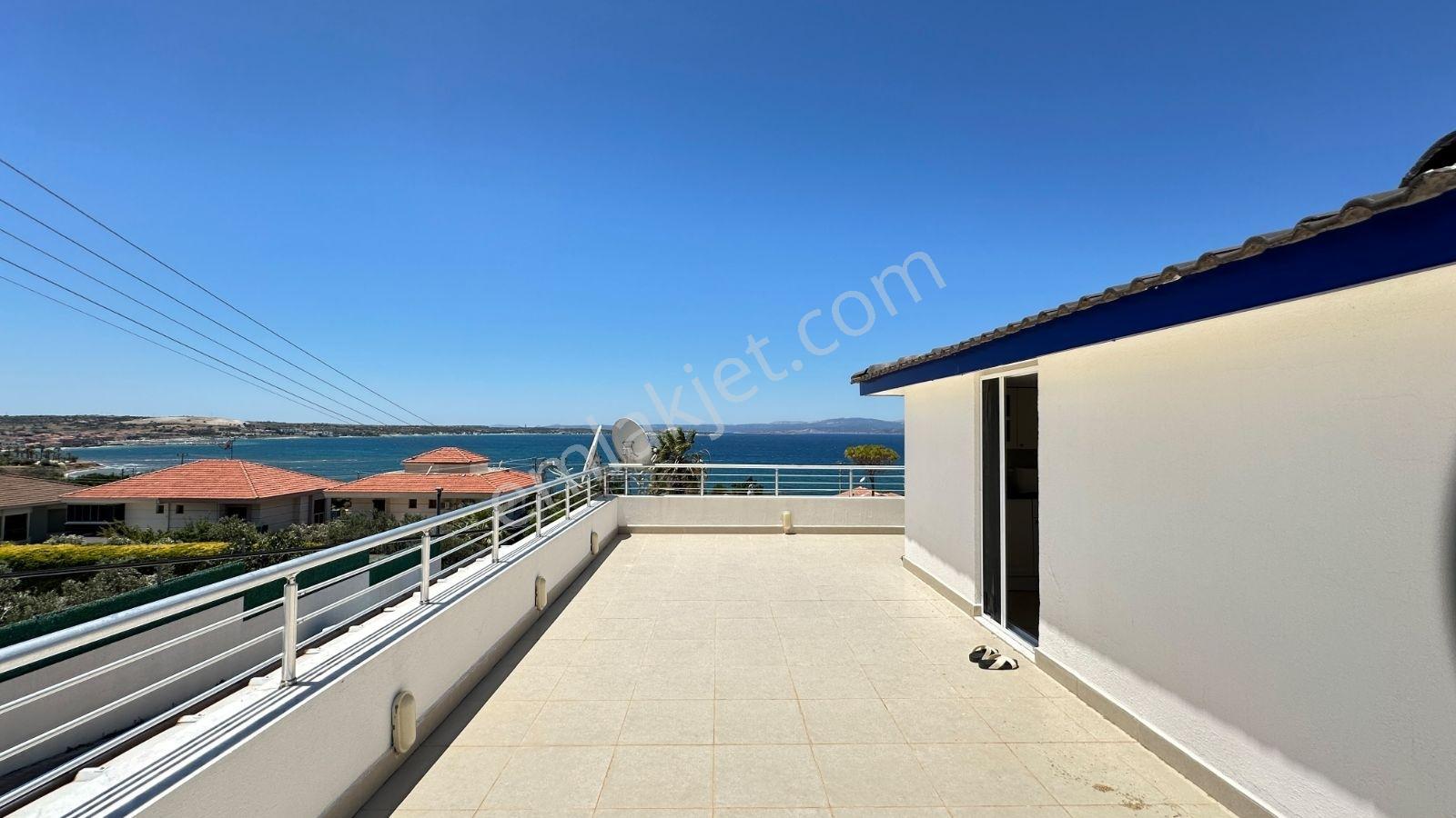 Çeşme Çiftlik'te Full Deniz Manzara Dubleks İkiz Villa 3+1eşyalı — fotoğraf 23