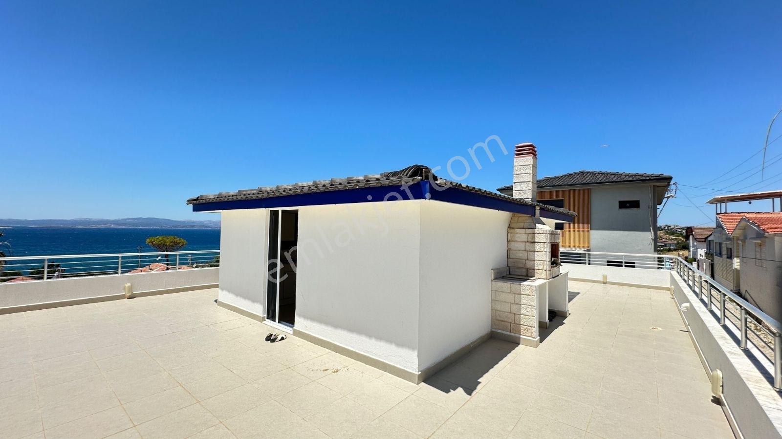 Çeşme Çiftlik'te Full Deniz Manzara Dubleks İkiz Villa 3+1eşyalı — fotoğraf 25