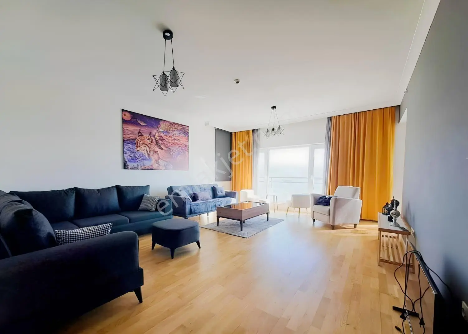 Cumhuriyet'ten Güneypark Sitesi 13.kat 3+1 Full Yapılı Mobilyalı — fotoğraf 2