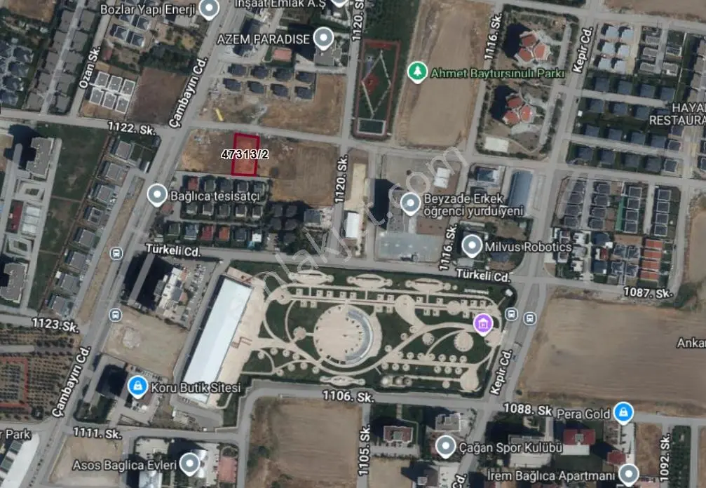 Bağlıca'da Süper Konumda Emsal 0.35 Satılık 333 M2 İmarlı Arsa — fotoğraf 9