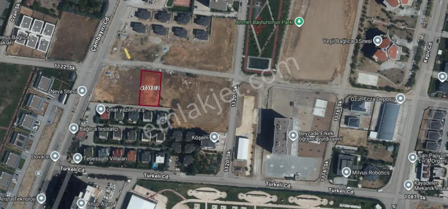 Bağlıca'da Süper Konumda Emsal 0.35 Satılık 333 M2 İmarlı Arsa — fotoğraf 10
