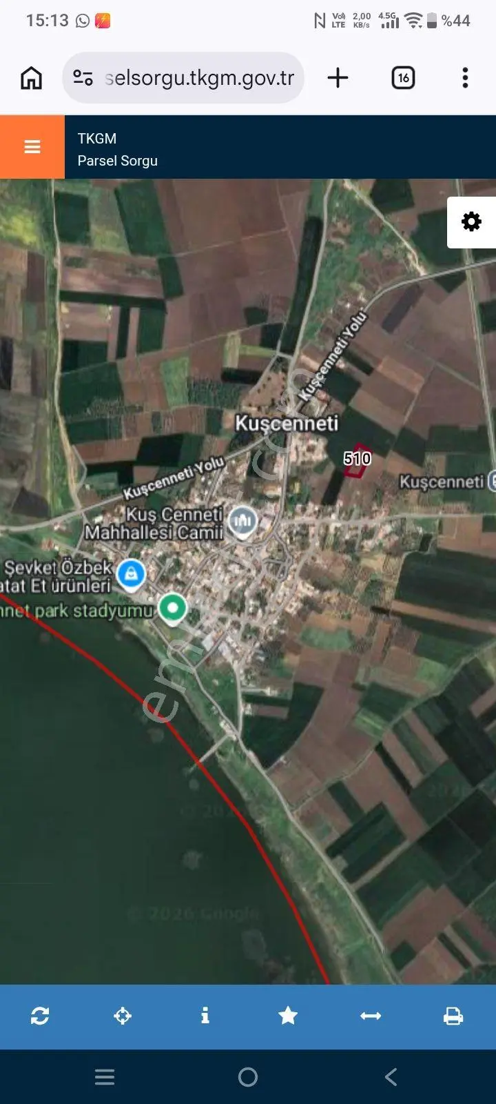 Bandırma Kuşcennetinde 3600 M Köy Dibinde Tarla — fotoğraf 3