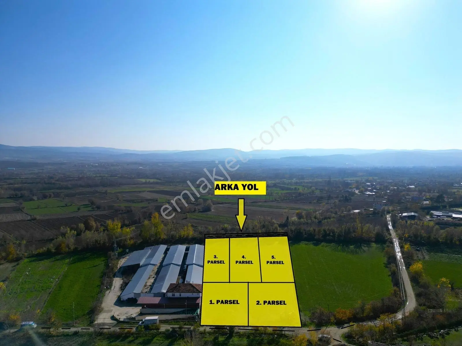 Garanti Emlak'tan, Taşköprü'de, 26 Villalık, İmarlı, Fırsat Arsa — fotoğraf 2