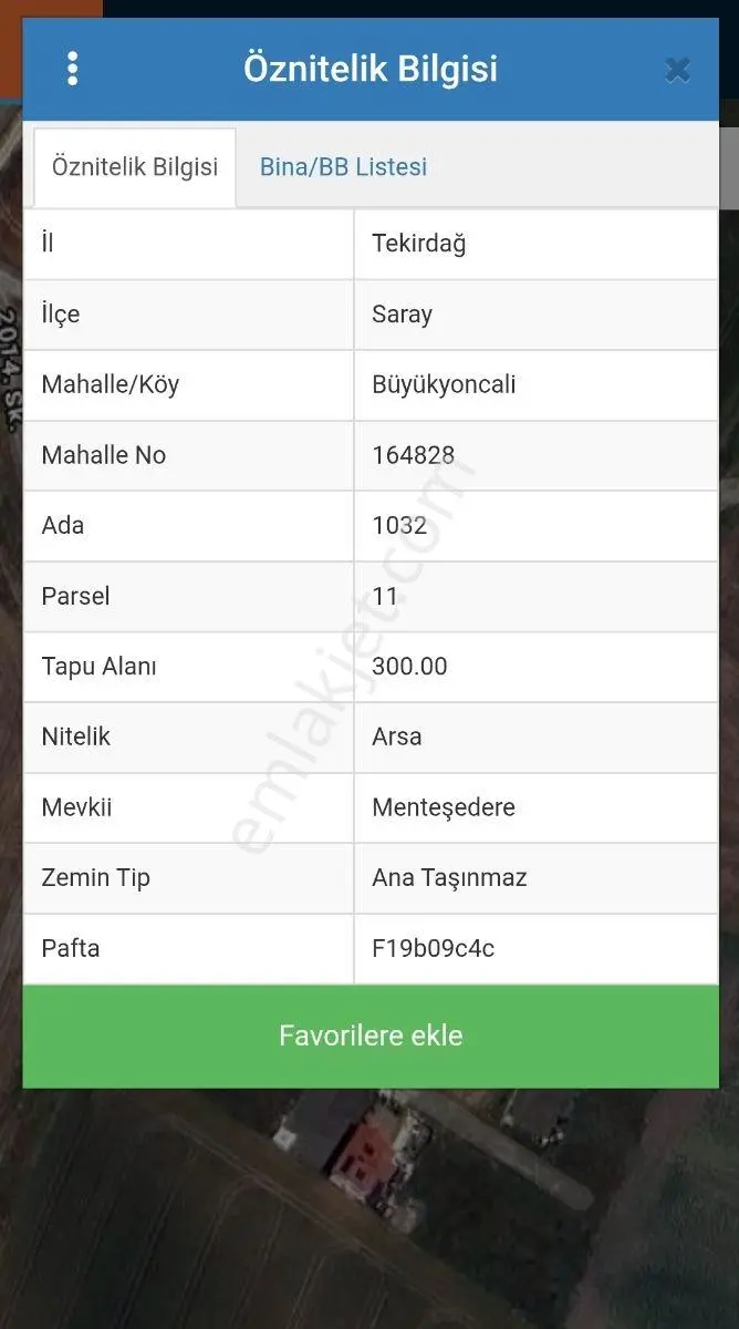 Saray Büyükyoncalı 300 M² Arsa Yola Cephe. Daire Takası Olur — fotoğraf 3
