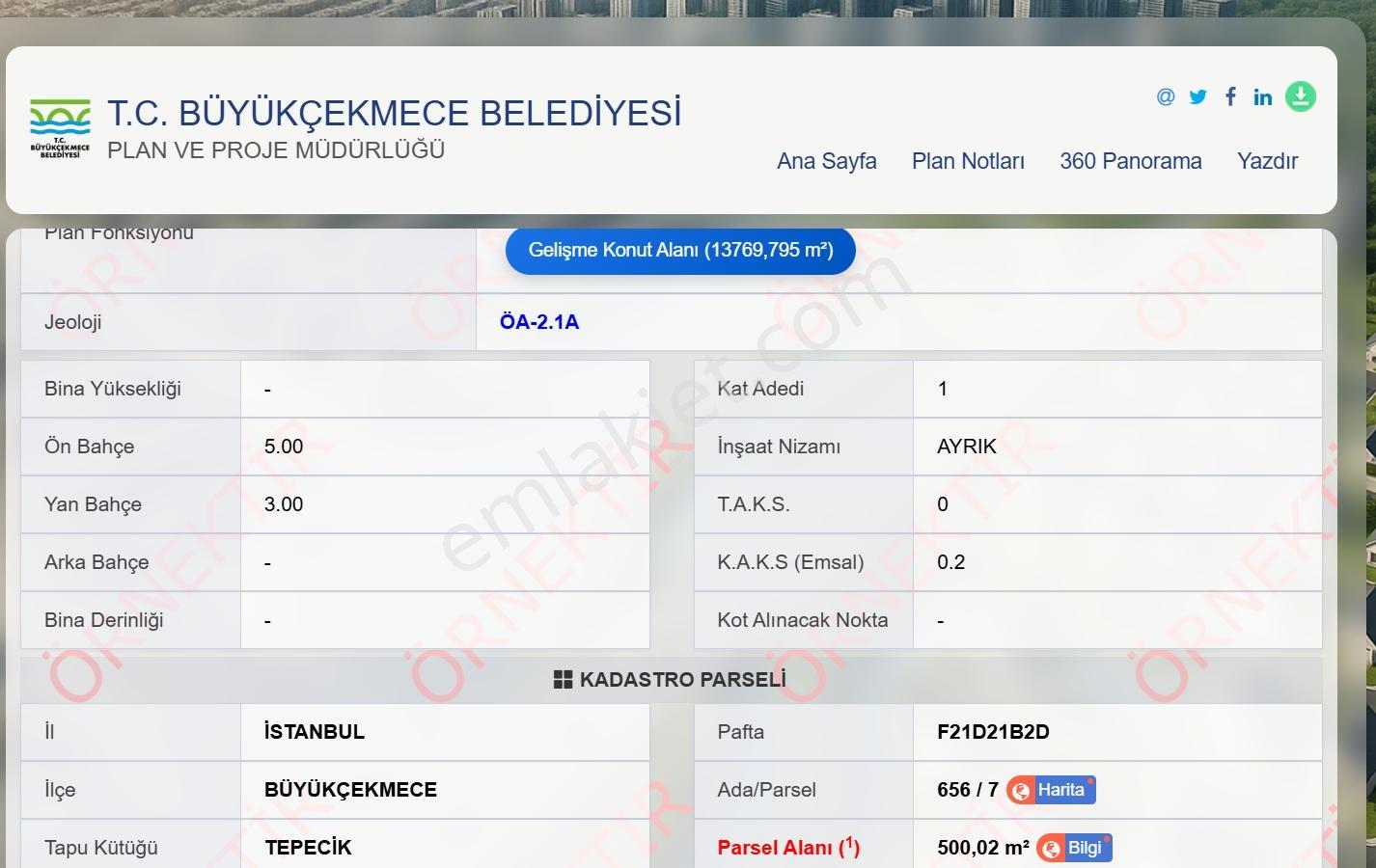 Hürriyet Mahallesinde Satılık 500 M2 İmarlı Arsa Göl Manzaralı — fotoğraf 10