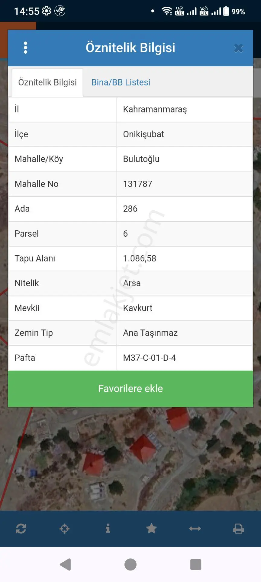 Bulutoğlu'Nda Satılık Arsa