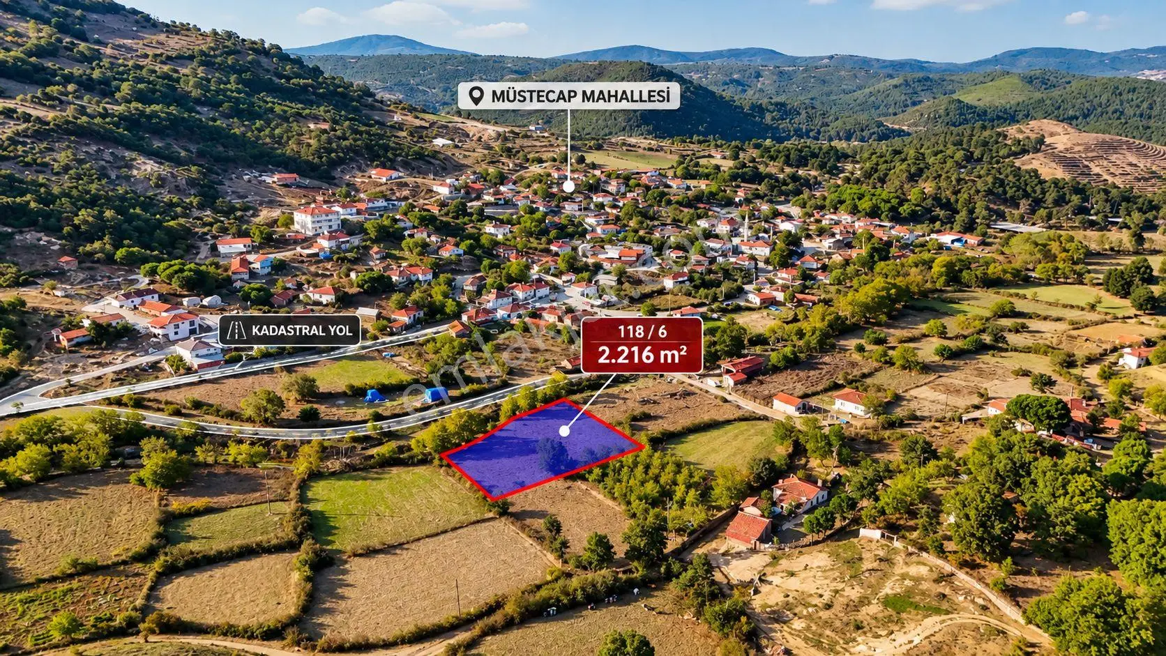 Re/max Mid Balıkesir Balya Müstecap Satılık Müstakil Parsel Bahçe — fotoğraf 4