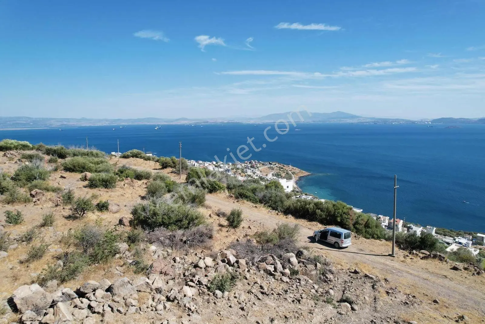 Çandarlı Eyko'da Muhteşem Deniz Manzaralı Fırsat Satılık Arsa — fotoğraf 14