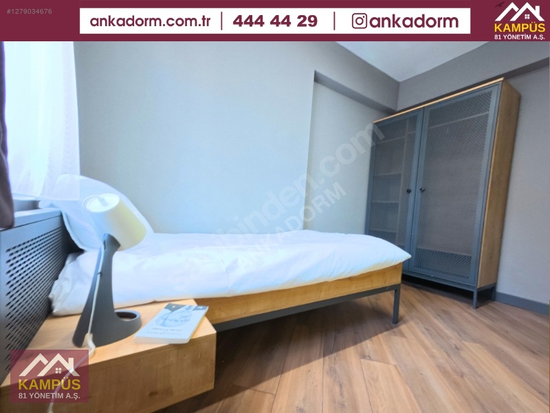 Ankadorm | Herşey Dahil, Full Eşyalı 1+1 Tek Kişilik Öğrenci Evi — fotoğraf 5