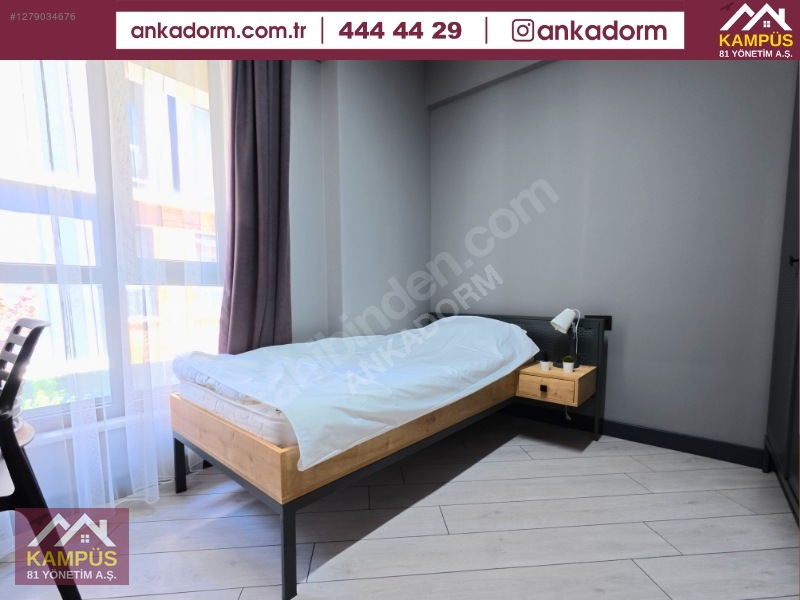 Ankadorm | Herşey Dahil, Full Eşyalı 1+1 Tek Kişilik Öğrenci Evi — fotoğraf 6