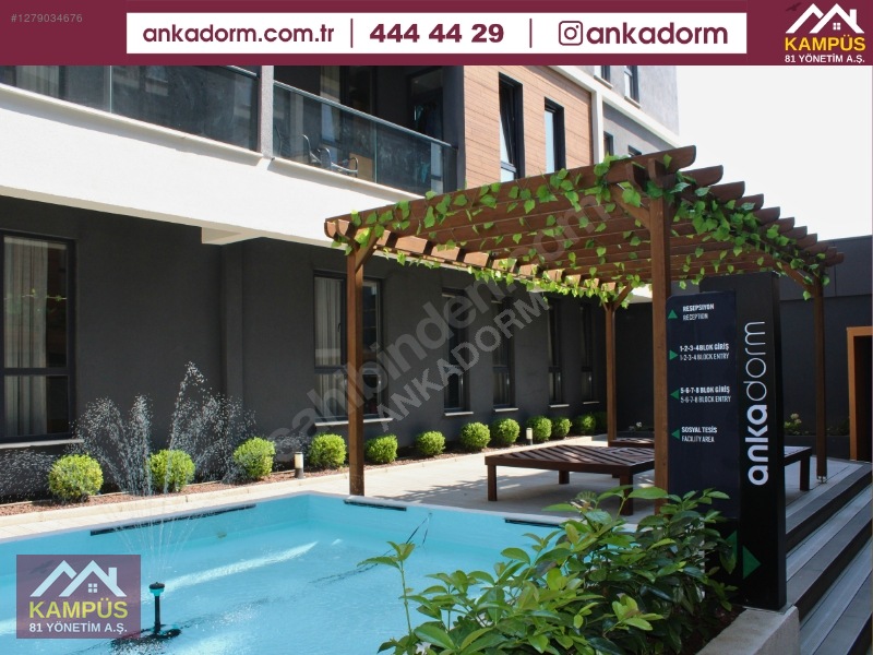 Ankadorm | Herşey Dahil, Full Eşyalı 1+1 Tek Kişilik Öğrenci Evi — fotoğraf 14